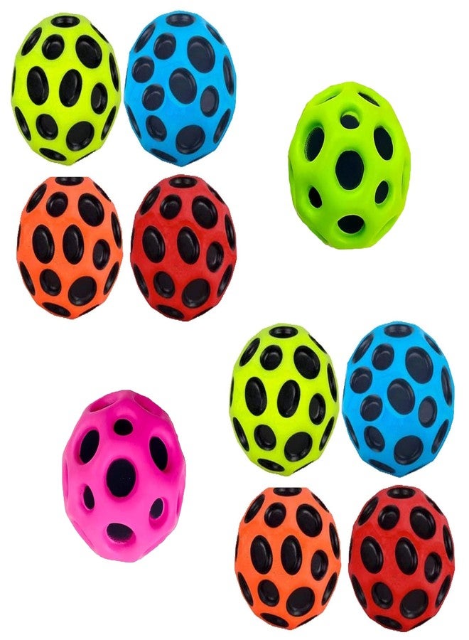 ROSEFAIR Bouncy Ball All Ages Extreme Outdoor Soft Rubber Fun Playground Toy Gift Boys and Girl Balls Toys (Pack of 10) - Image 1